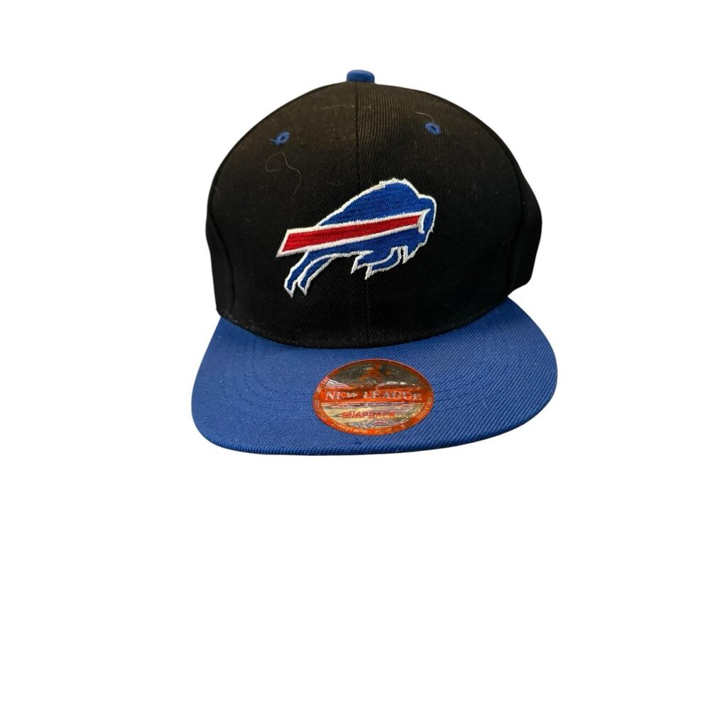 New League NFL Buffalo Bills Logo Mascot Adult Snapback Hat Cap